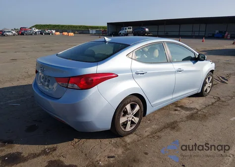 2011 Hyundai Elantra Gls (Ulsan Plant) z USA, uszkodzony, nr VIN KMHDH4AEXBU133044